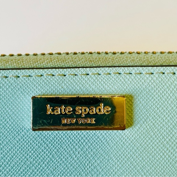 Kate Spade Light Blue Wallet - Picture 2 of 12